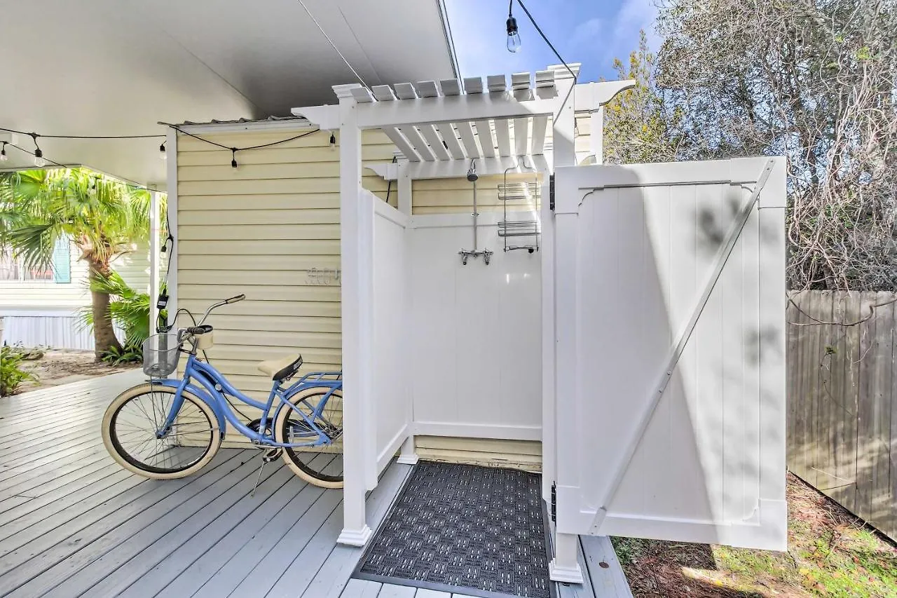 Walk To Beach Miramar Tropical Cabana With Deck! Destin